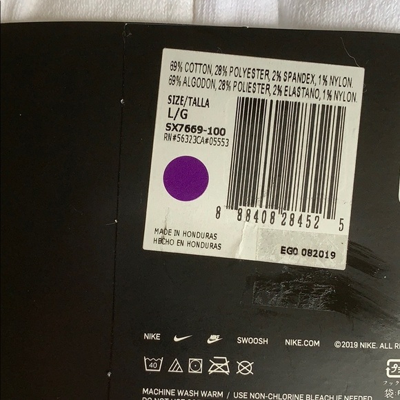 NIKE EVERYDAY COTTON CUSHIONED ANKLE 6 pairs socks - Picture 10 of 16